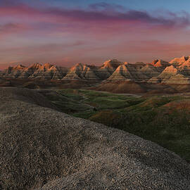 Badlands National Park Sunset by Dan Sproul