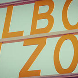 Balboa Fun Zone Sign Newport Beach Panorama Photo by Paul Velgos
