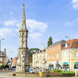 Banbury Cross, Banbury, Oxfordshire, england by Neale And Judith Clark