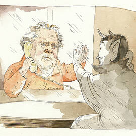 Bannon Behind Bars by Barry Blitt