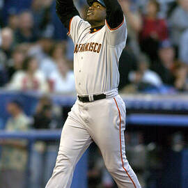 Barry Bonds by Kirby Lee