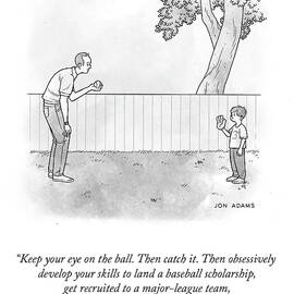 Baseball Dad by Jon Adams