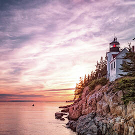 Bass Harbor Sunset by Jeff Sinon