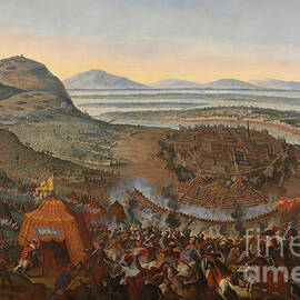 The Relief of Vienna by Antonios Valamontes