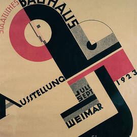 Bauhaus Exhibition Poster, 1923 Jigsaw Puzzle by Joost Schmidt