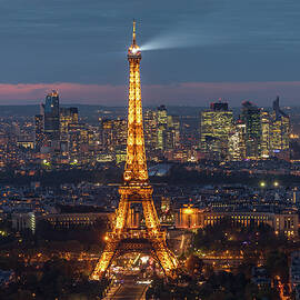 Beacon of Light, Eiffel Tower, Paris by Adrian Hendroff