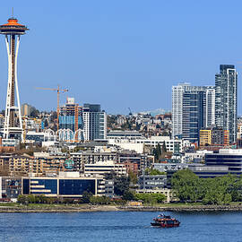 Beautiful Puget Sound View of Seattle by Kelley King