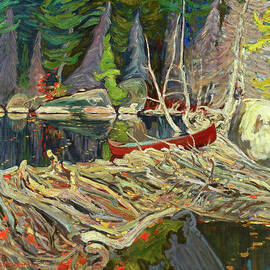 Beaver Dam, Algoma  by J. E. H. MacDonald by J E H MacDonald