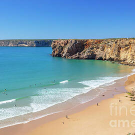 Beliche Surfing beach, Portuguese Algarve by Neale And Judith Clark
