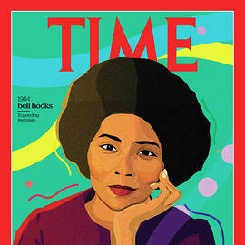 Bell Hooks, 1984 by Art by Monica Ahanonu for TIME