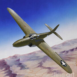 Bell P-59 Airacomet by Steve Ferguson