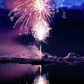 Bergs and rockets #2 by Christopher Mathews