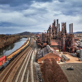 Bethlehem Steel PA  Aerial II by Susan Candelario
