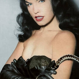 Bettie Page and her Whip by Franchi Torres