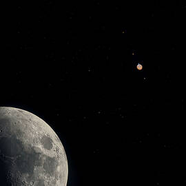 Beyond The Moon The 2020 Great Conjunction Of Jupiter And Saturn by Steven Sparks
