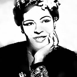 Billie Holiday, American singer by Gradify Creations