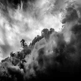 Black and white Clouds by Louis Dallara