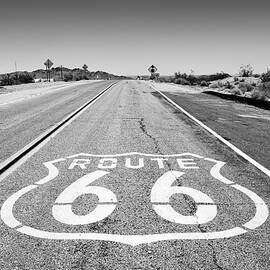 Black Arizona Series - Route 66 by Philippe HUGONNARD