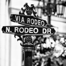 Black California Series - Beverly Hills Rodeo Drive by Philippe HUGONNARD