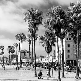 Black California Series - Venice on the Beach by Philippe HUGONNARD