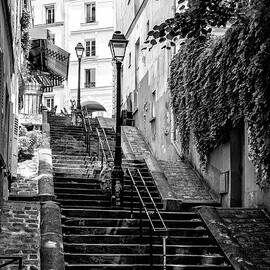 Black Montmartre Series - Paris Step by Step by Philippe HUGONNARD