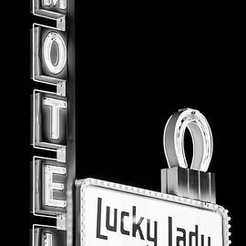 Black Nevada Series - Motel Lucky Lady Vegas by Philippe HUGONNARD