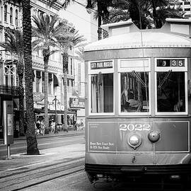 Black NOLA Series - Streetcar New Orleans by Philippe HUGONNARD