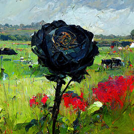 Black Rose Immortal, 02 by AM FineArtPrints