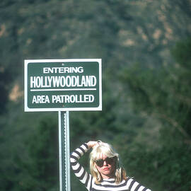 Blondie Portrait Session At The by Michael Ochs Archives