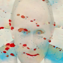 Blood on his hands, and all-over by Bruce Block