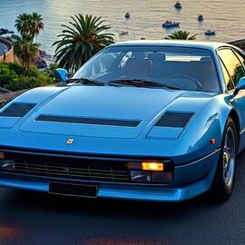 Blue 308 on Coastal Road by David Manlove