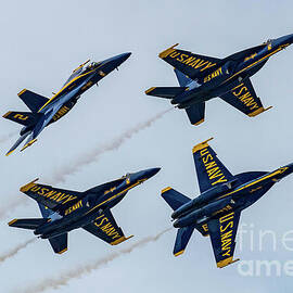 Blue Angels Breakout by Jeff Saunders