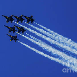 Blue Angels - Sky Ballet by Dodie Ross