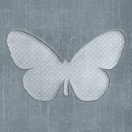 The thoughtful blue butterfly by Ema Paraschiv