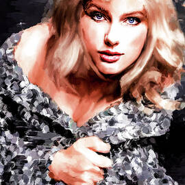 Blue eyed Taylor Swift by Gradify Creations
