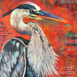 Blue Heron  by Stephanie Gerace