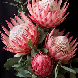 Blushing Bride Protea by Land of Dreams
