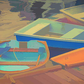 Boat Abstract #3 by Penny Polakoff