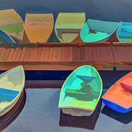 Boat Abstract #4 by Penny Polakoff
