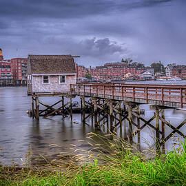 Boathouse on Badgers Island by Penny Polakoff