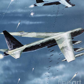 Boeing B-52D Stratofortress by Steve Ferguson