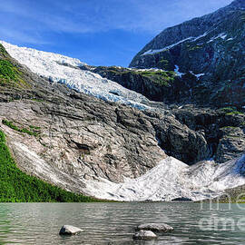Boyabreen Glacier by Olivier Le Queinec