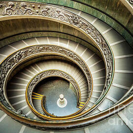 Bramante Spiral Staircase Vatican City by Neale And Judith Clark