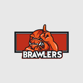 Brawlers Basketball Team Logo by Jeff Creation