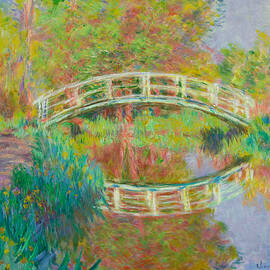 Bridge in Monet's Garden by Claude Monet by The Luxury Art Collection