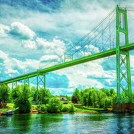 Bridge on St.Laurent River at Thousand Islands by Tatiana Travelways