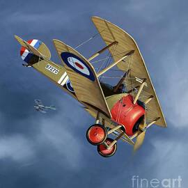 British Sopwith F.1 Camel by Jack Fellows