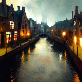 Bruges, Belgium - 17 by AM FineArtPrints