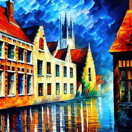 Bruges, Belgium - 18 by AM FineArtPrints