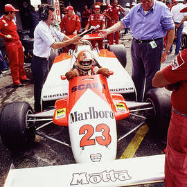 Bruno Giacomelli Pilots an Alfa Romeo 179C